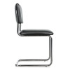 Кресло для посетителей ERGO Silvia CF Chrome (Black)