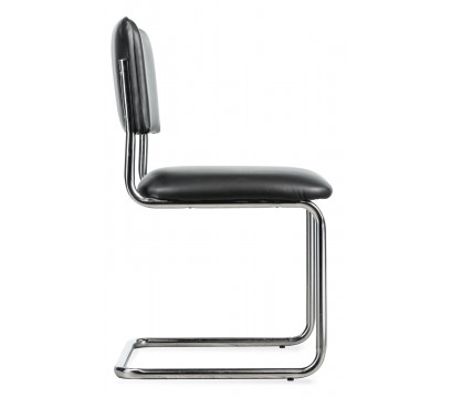 Кресло для посетителей ERGO Silvia CF Chrome (Black)