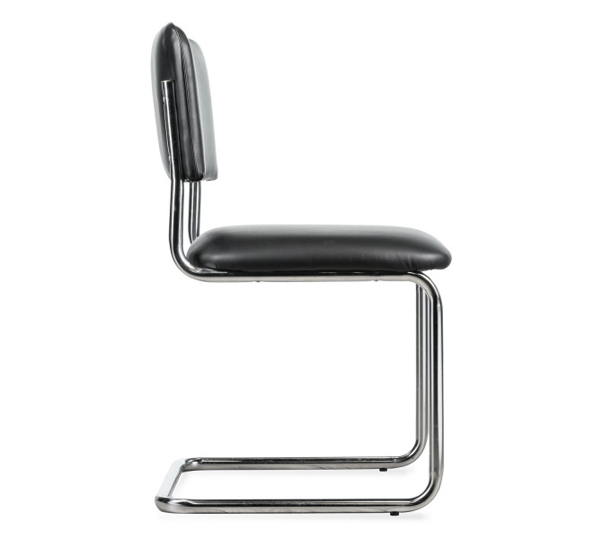Кресло для посетителей ERGO Silvia CF Chrome (Black)