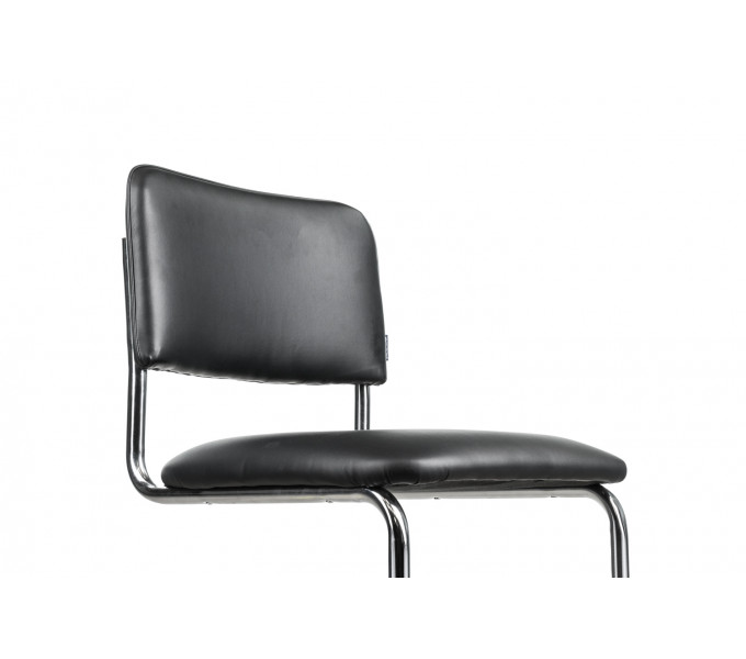 Кресло для посетителей ERGO Silvia CF Chrome (Black)
