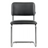 Кресло для посетителей ERGO Silvia CF Chrome (Black)