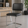 Кресло для посетителей ERGO Silvia CF Chrome (Black)