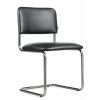 Кресло для посетителей ERGO Silvia CF Chrome (Black)