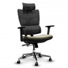Офисное кресло ERGO Hudson HB Black