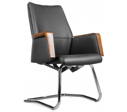 Кресло для посетителей ERGO Holland CF Black