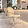 Кресло для посетителей ERGO Samba CF Beige