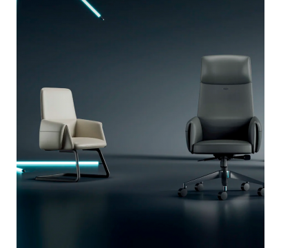 Кресло для персонала KANO Yopo MB (EYP92.SC) Khaki (Z11-005)