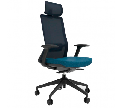 Офисное кресло KANO Polestar HB (EJX80.SW) Blue (W-SD01&B(P)-MA01)
