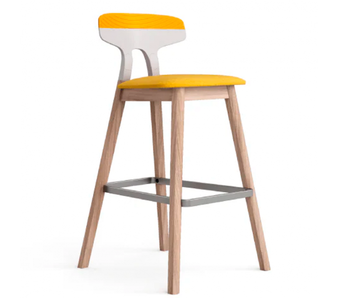 Барный стул KANO Sunshine (ESS31.MM) Yellow (B-MA02)