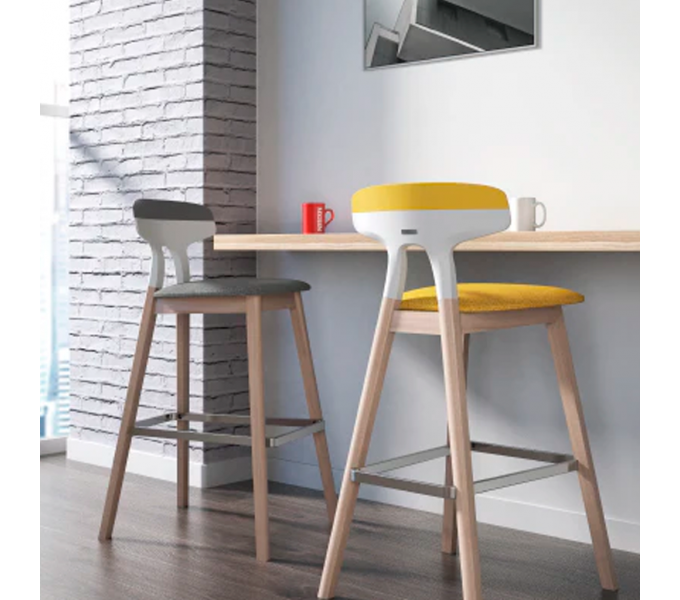 Барный стул KANO Sunshine (ESS31.MM) Yellow (B-MA02)