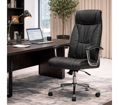 Офисное кресло ERGO Lenox HB Black