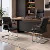 Кресло для посетителей ERGO Lexi CF Black