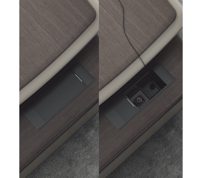 Стол руководителя KANO Gramy (MGL80R.24) Brown (CY08)