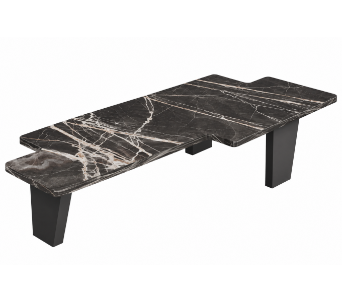 Ko‘pburchak jurnal stoli KANO (FCJ12.16) Marble (CF13)