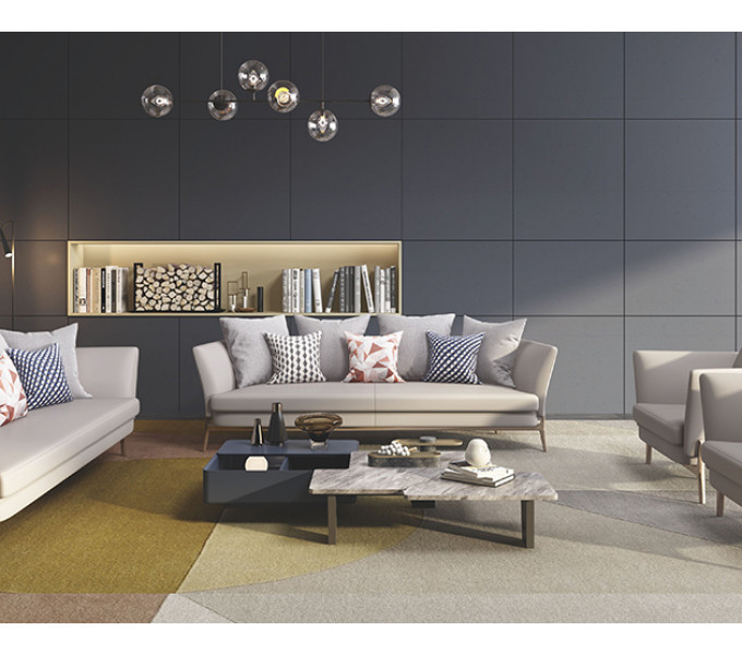 Диван трехместный KANO Gramy (SGL80.3T) Khaki (Z13-015)