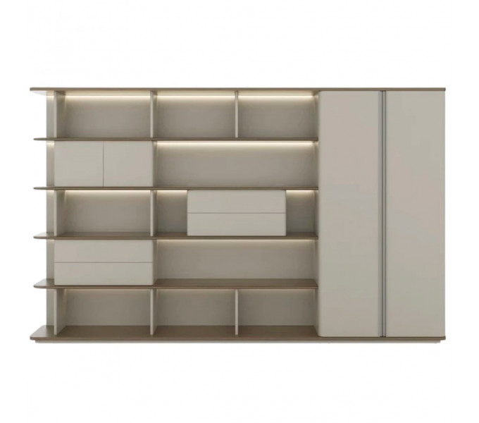 Шкаф руководителя KANO Ring (MQR90.33) Brown (CY19)