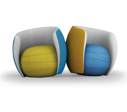 Арт кресло KANO (SKQ20.B) Blue&Yellow (Combo 1)