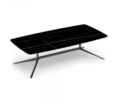 Журнальный стол KANO (FCJ17.14) Black (Artificial Marble)
