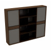 Шкаф руководителя KANO Quzzi (MQZ90.21) Brown (CY07)