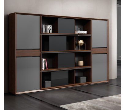 Шкаф руководителя KANO Quzzi (MQZ90.21) Brown (CY07)