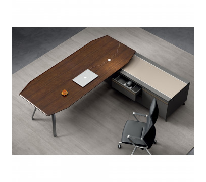 Стол руководителя KANO Gaddi (MGD81R.22) Brown (CY07)