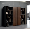 Шкаф руководителя KANO Gaddi (MGD90.24) Brown (CY07)
