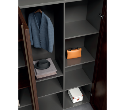 Шкаф руководителя KANO Gaddi (MGD90.24) Brown (CY07)