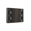 Шкаф руководителя KANO Gaddi (MGD90.24) Brown (CY07)