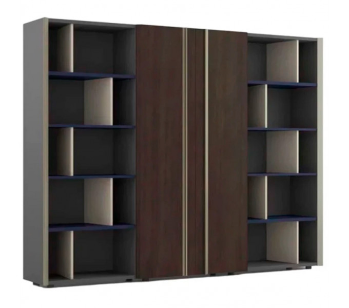 Шкаф руководителя KANO Gaddi (MGD90.24) Brown (CY07)