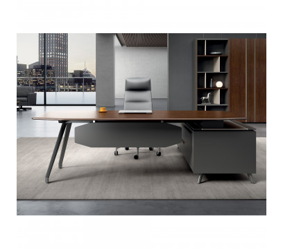 Стол руководителя KANO Gaddi (MGD81L.22) Brown (CY07)