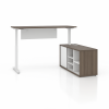 Офисный стол с электроприводом KANO iTech (FKT80L.2.20) Brown (CF09)