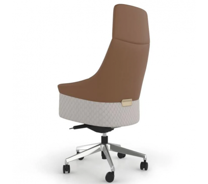 Офисное кресло KANO Piano HB (EPY90.SC) Khaki&Orange (Z11-015&Z11-004&Z11-015)