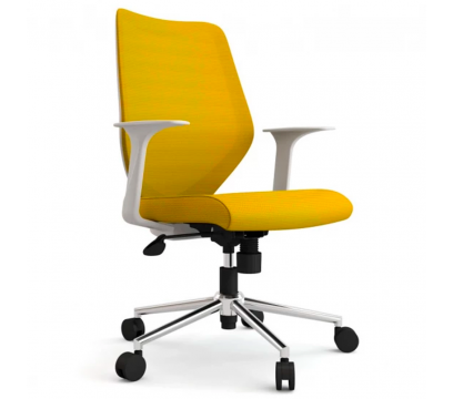 Кресло для персонала KANO Nemo MB (ENK63.TW) Yellow (W-SD08)