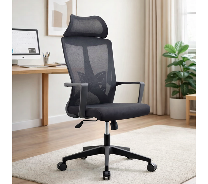 Офисное кресло ERGO Lara HB Black