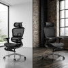 Офисное кресло ERGO Lucky Bear HB Black