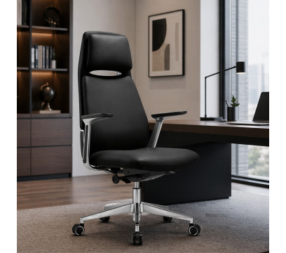 Офисное кресло ERGO Oculus HB Black
