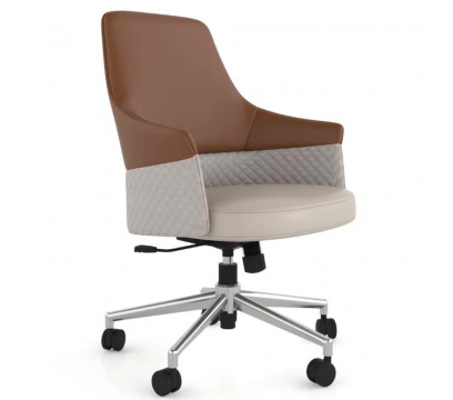 Офисное кресло KANO Piano MB (EPY93.ST) Khaki&Orange (Z13-005&Z13-008)