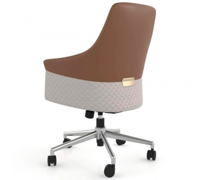 Офисное кресло KANO Piano MB (EPY93.ST) Khaki&Orange (Z13-005&Z13-008)