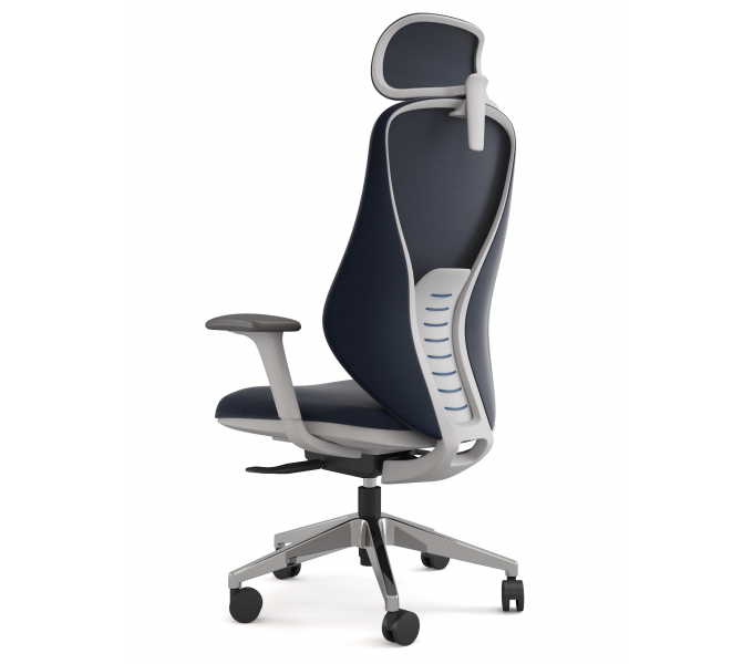 Офисное кресло KANO Starto HB (EXT81.SW) Blue (W-SD09)