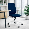 Кресло для персонала KANO Nemo MB (ENK63-2.TW) Blue (W-SD09)