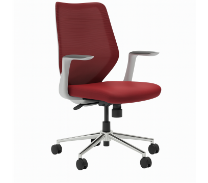 Кресло для персонала KANO Nemo MB (ENK63.TW) Red (W-SD07)