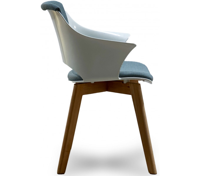Арт стул KANO Siye Cafeteria Chair (ESY33.MM) White