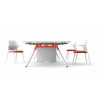 Арт стул KANO Linye Cafeteria Chair (ELY33.GM) RED (B-MA)