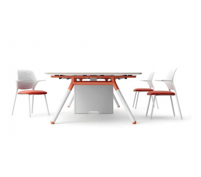 Арт стул KANO Linye Cafeteria Chair (ELY33.GM) RED (B-MA)