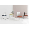 Арт стул KANO Linye Cafeteria Chair (ELY33.GM) RED (B-MA)
