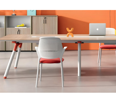 Арт стул KANO Linye Cafeteria Chair (ELY33.GM) RED (B-MA)