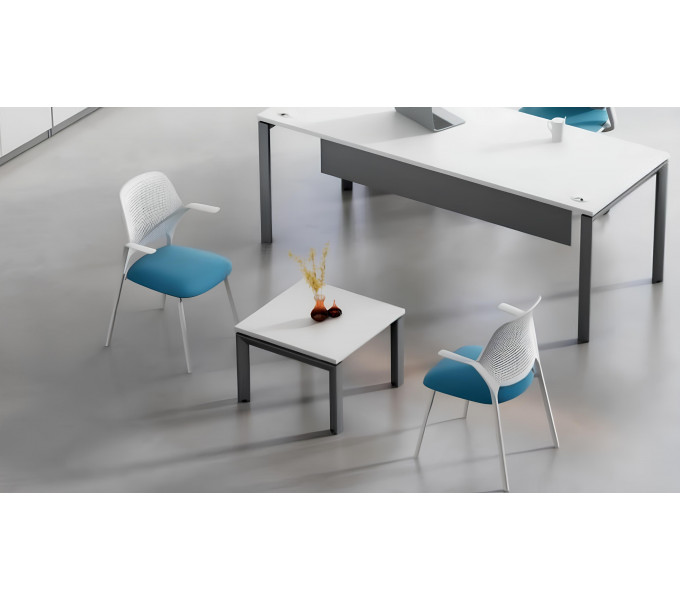 Арт стул KANO Linye Cafeteria Chair (ELY33.GM) RED (B-MA)