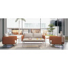 Диван трехместный KANO View (SGA60.3T) Khaki-Orange