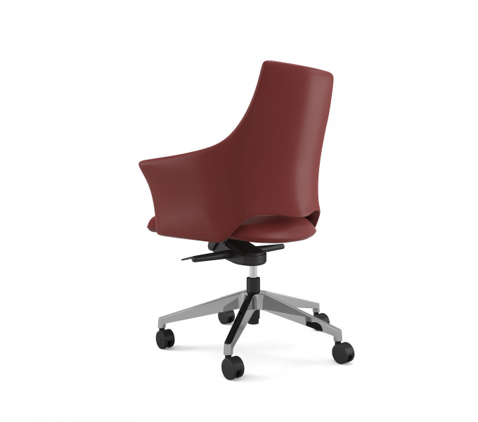Кресло для персонала KANO Binye MB (EBY92.KT) Red (Z13-014)