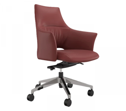 Кресло для персонала KANO Binye MB (EBY92.KT) Red (Z13-014)